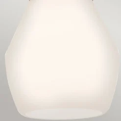 Hängelampen|Wohnzimmerlampen*Elstead Hängelampe Glas Metall E27 H: max. 144,5 cm Modern