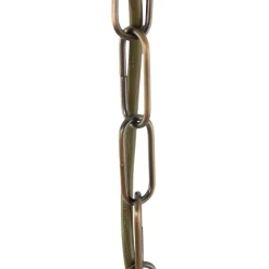 Steinhauer Hängelampe Glas Metall in Bronze B:23 cm E14 elegant< Hängelampen|Bürolampen
