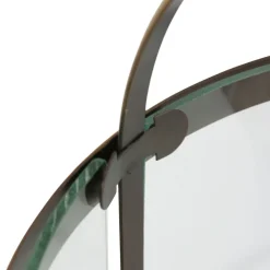 Steinhauer Hängelampe Glas Metall in Bronze B:23 cm E14 elegant< Hängelampen|Bürolampen