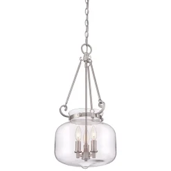 Elstead Hängelampe Glas Metall Jugendstil LISIDIA< Jugendstil Lampen|Glaslampen