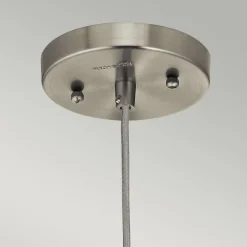 Elstead Hängelampe Glas Metall Vintage Design Ø15cm E27 BALESIA< Hängelampen|Vintage Lampen