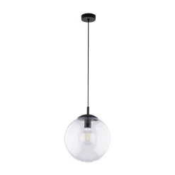 Hängelampen|Esszimmer Lampen*TK Lighting Hängelampe Glas rund Ø 35 cm H: max. 175 cm E27 Kugel Schirm