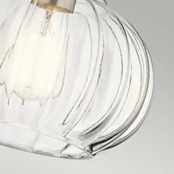 Hängelampen|Vintage Lampen*Elstead Hängelampe Glas Schirm Ø22cm Vintage Stil E27