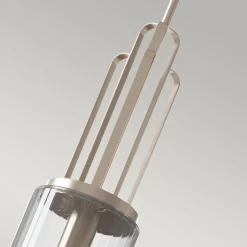 Elstead Hängelampe Glasschirm Ø 17,8 cm H: max. 176,5 cm Art Déco< Hängelampen|Bürolampen