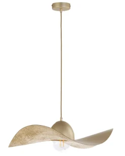 Moderne Lampen|Designerlampen*Sigma Hängelampe Gold Modern elegant E27 Esstisch MUNYA