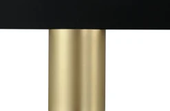 Hängelampen|Wohnzimmerlampen*Masterlight Hängelampe Gold Schwarz 160 cm breit Metall Esstisch