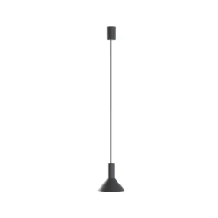 Wohnzimmerlampen|Metall Lampen*Nowodvorski Hängelampe GU10 Ø 18 cm Schwarz Metall EILWEN