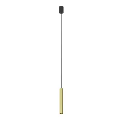 Nowodvorski Hängelampe GU10 R35 Ø 4 cm in Schwarz Messing verstellbar< Hängelampen|Schlafzimmer Lampen