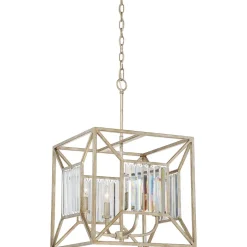 Elstead Hängelampe in Gold antik Metall Klassisch OLAVA< Hängelampen|Glaslampen