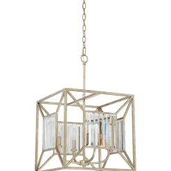 Elstead Hängelampe in Gold antik Metall Klassisch OLAVA< Hängelampen|Glaslampen