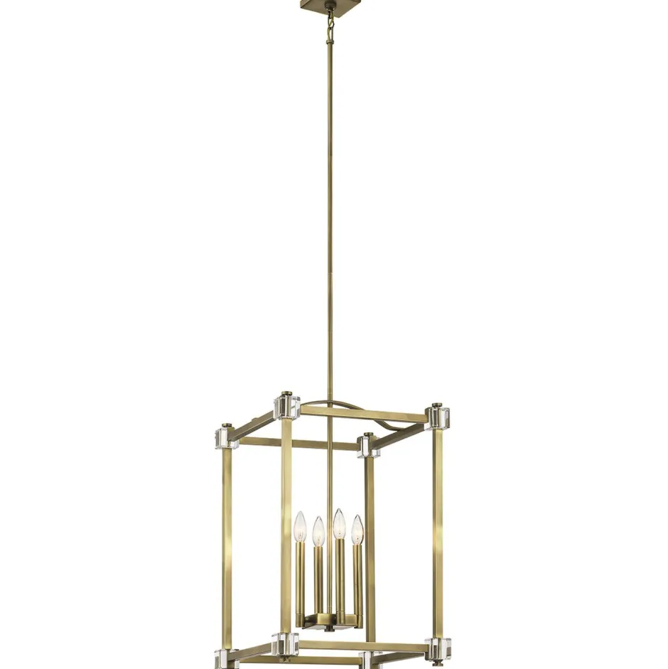 Wohnzimmerlampen|Esszimmer Lampen*Elstead Hängelampe in Messing Metall Esszimmer Wohnzimmer DOMIDI