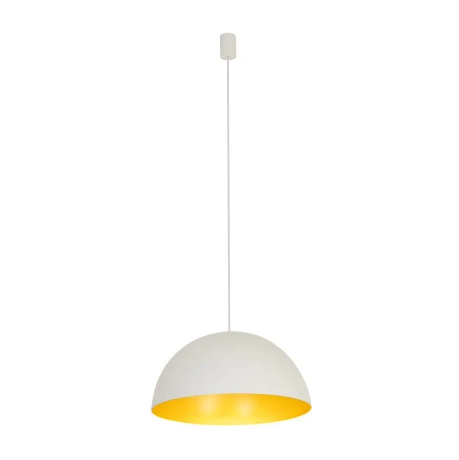 Nowodvorski Hängelampe in Weiß Gold matt Ø 50 cm für 4x GX53< Hängelampen|Esszimmer Lampen