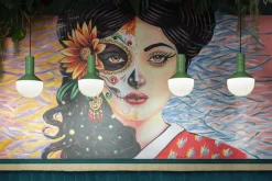 Wohnzimmerlampen|Esszimmer Lampen*Ferroluce Hängelampe Keramik Glas Ø 24 cm rund H: max. 159 cm E27