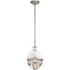 Elstead Hängelampe klein Ø 20,4 cm rund H: max. 135,9 cm Metall Glas< Hängelampen|Bürolampen