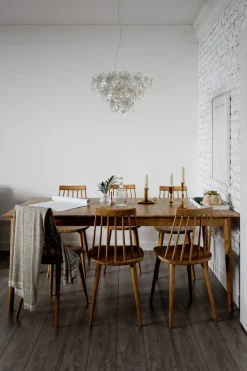 By Rydéns Hängelampe Kristall 51,5 cm breit H: max. 120 cm 5x E14< Hängelampen|Wohnzimmerlampen