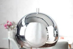 Invicta Interior Hängelampe Kugel Chrom Esszimmer Lampe 3-flammig< Hängelampen|Esszimmer Lampen