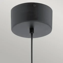 Elstead Hängelampe LED rund D: 20 cm Kugelschirm Schwarz< Hängelampen|Led Lampen