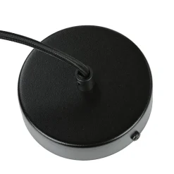 Hängelampen|Esszimmer Lampen*Luminex Hängelampe MAE Metall rund Modern verstellbar für E27