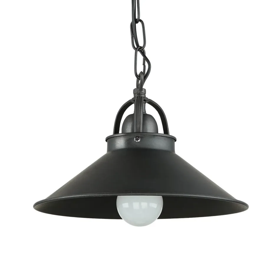 Wohnzimmerlampen|Metall Lampen*Giovanni Battista Hängelampe Messing Vintage E27 in Bronze