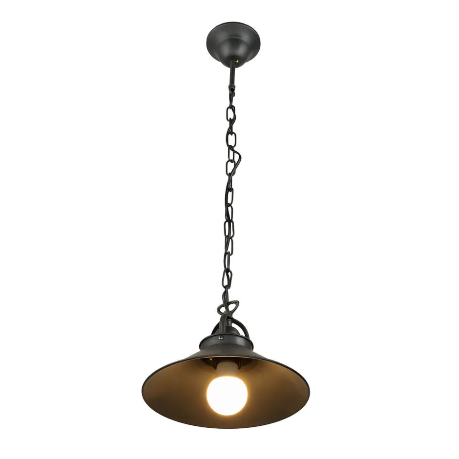 Wohnzimmerlampen|Metall Lampen*Giovanni Battista Hängelampe Messing Vintage E27 in Bronze