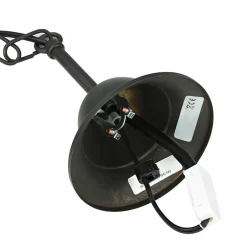 Wohnzimmerlampen|Metall Lampen*Giovanni Battista Hängelampe Messing Vintage E27 in Bronze