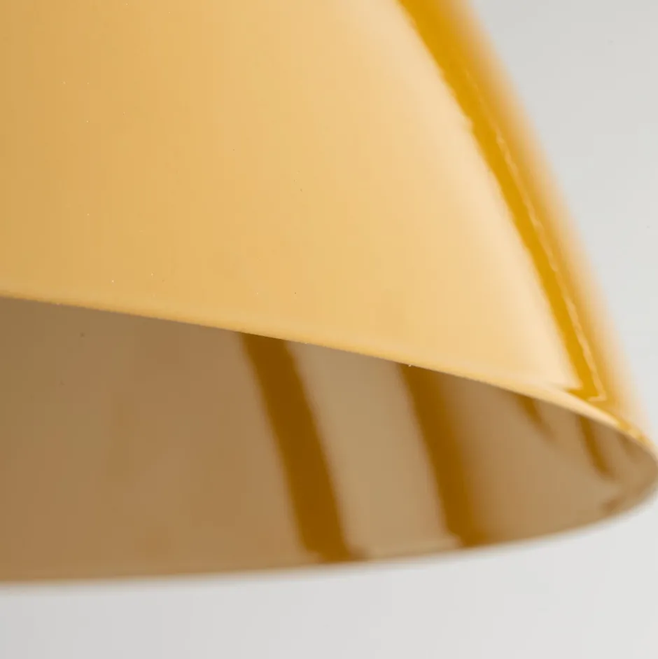 TK Lighting Hängelampe Metall Ø 34 cm H: max. 165 cm verstellbar Gelb E27< Hängelampen|Esszimmer Lampen