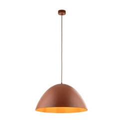 TK Lighting Hängelampe Metall Ø 50 cm verstellbar H: max. 170 cm Rot E27< Hängelampen|Esszimmer Lampen