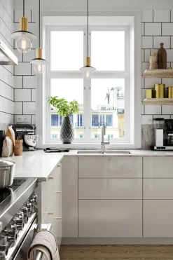 By Rydéns Hängelampe Metall 16 cm breit H: max. 350 cm für E27< Hängelampen|Esszimmer Lampen