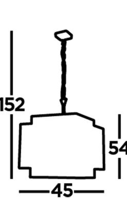 Hängelampen|Esszimmer Lampen*Searchlight Hängelampe Metall B: 45 cm Schwarz matt Bronze E27