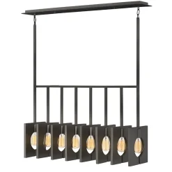 Elstead Hängelampe Metall E27 H: max. 142,9 cm länglich Modern< Hängelampen|Bürolampen