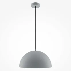 Hängelampen|Esszimmer Lampen*Maytoni Hängelampe Metall E27 rund D: 35 cm H: max. 320 cm Grau