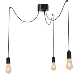 Luminex Hängelampe Metall 3-flammig Modern groß flexibel< Hängelampen|Esszimmer Lampen