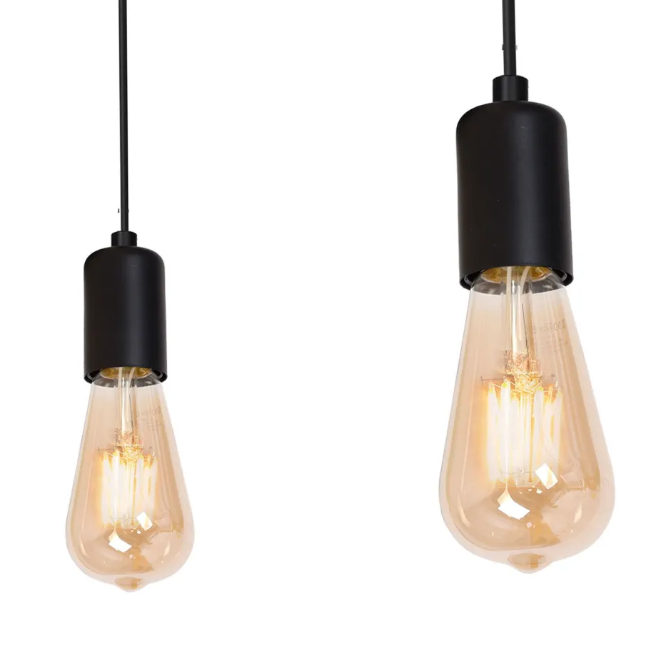 Luminex Hängelampe Metall 3-flammig Modern groß flexibel< Hängelampen|Esszimmer Lampen