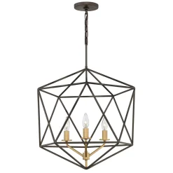 Elstead Hängelampe Metall geometrisch verstellbar E14 Esstisch< Hängelampen|Moderne Lampen