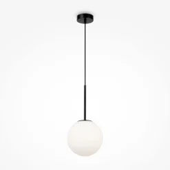 Hängelampen|Esszimmer Lampen*Maytoni Hängelampe Metall Glas Ø 20 cm rund H: max. 222,5 cm