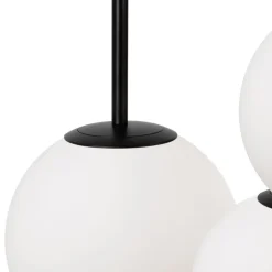 Maytoni Hängelampe Metall Glas E14 40 cm breit H: max. 222,5 cm< Hängelampen|Bürolampen