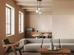 Maytoni Hängelampe Metall Glas E14 40 cm breit H: max. 222,5 cm< Hängelampen|Bürolampen