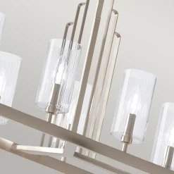 Elstead Hängelampe Metall Glas H: max. 162,5 cm Art Déco< Hängelampen|Bürolampen