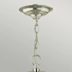 Elstead Hängelampe Metall Glas Jugendstil AVELINE< Hängelampen|Wohnzimmerlampen