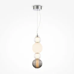 Hängelampen|Led Lampen*Maytoni Hängelampe Metall Glas LED 14,7 cm breit H: max. 169 cm