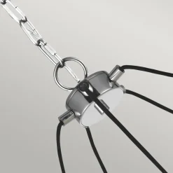 Hängelampen|Bürolampen*Elstead Hängelampe Metall Glas rund Ø 72,7 cm H: max. 232,4 cm