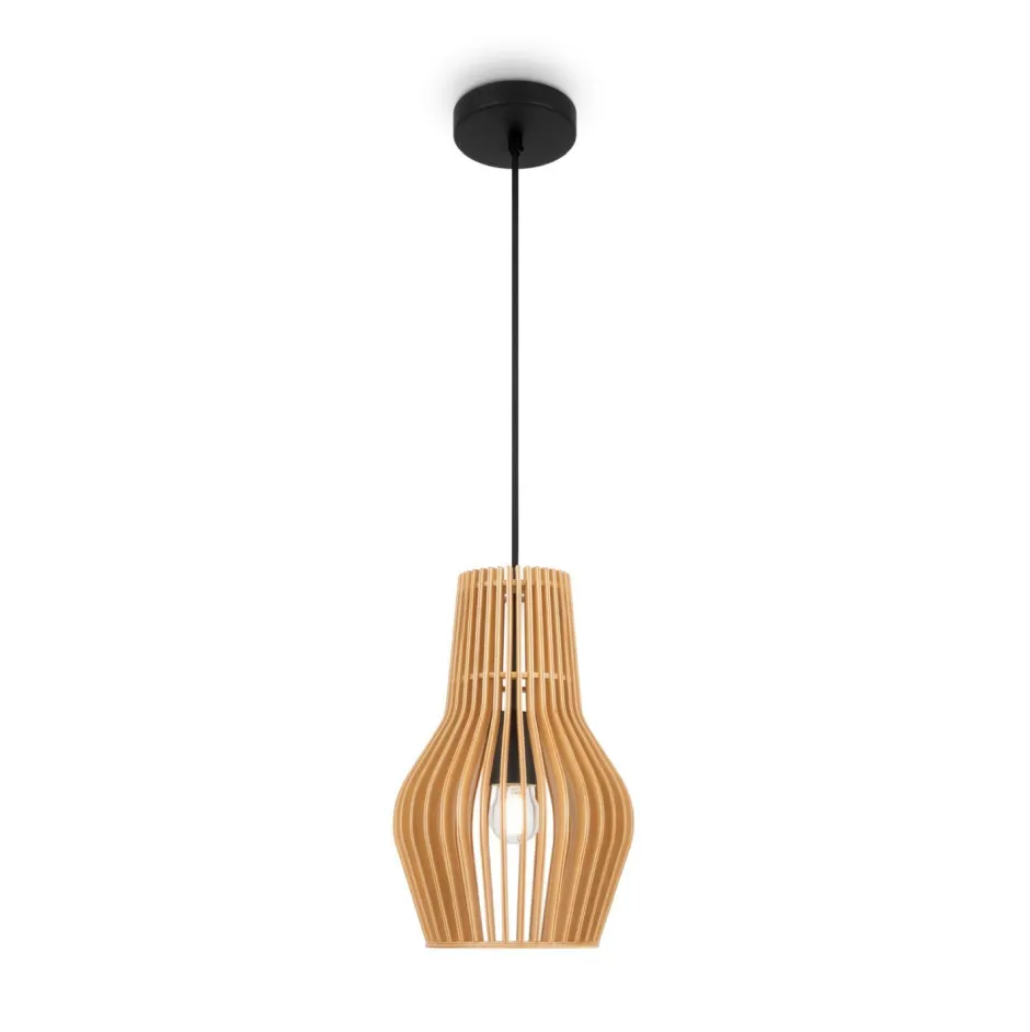 Maytoni Hängelampe Metall Holz D: 20 cm H: max. 333,5 cm E27< Hängelampen|Esszimmer Lampen