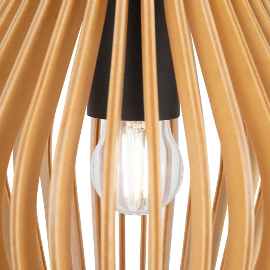 Maytoni Hängelampe Metall Holz D: 20 cm H: max. 333,5 cm E27< Hängelampen|Esszimmer Lampen