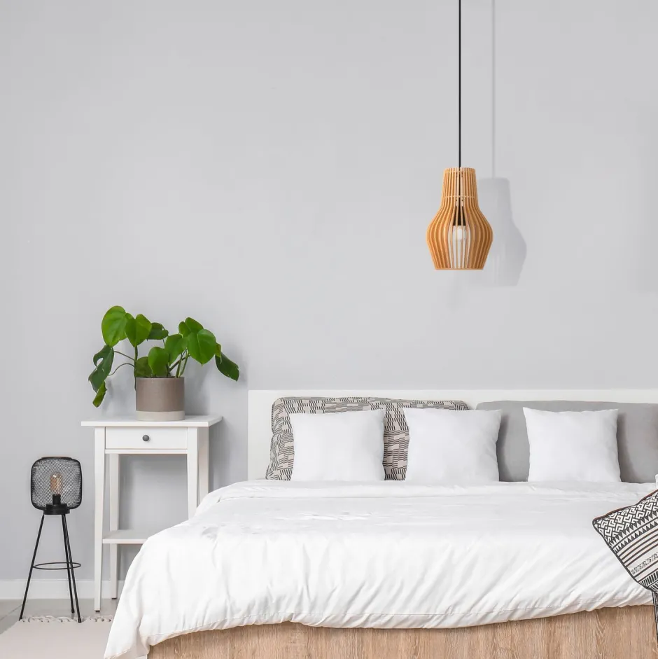 Maytoni Hängelampe Metall Holz D: 20 cm H: max. 333,5 cm E27< Hängelampen|Esszimmer Lampen