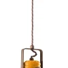 Wohnzimmerlampen|Keramiklampen*Ferroluce Hängelampe Metall Keramik D: 23 cm rund H: max. 150 cm