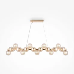 Hängelampen|Bürolampen*Maytoni Hängelampe Metall Rauchglas H: max. 133,9 cm G9 Modern