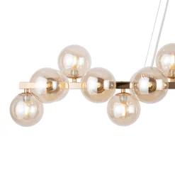 Hängelampen|Bürolampen*Maytoni Hängelampe Metall Rauchglas H: max. 133,9 cm G9 Modern