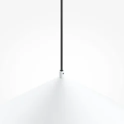 Küchenlampen|Wohnzimmerlampen*Maytoni Hängelampe Metall rund Ø 35 cm H: max. 318 cm Weiß E27
