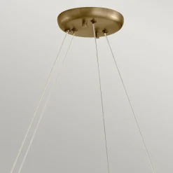 Hängelampen|Bürolampen*Elstead Hängelampe Metall rund D: 87,6 cm H: max. 185,5 cm E14