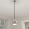 Hängelampen|Esszimmer Lampen*Easylight Hängelampe Metall rund Retro Chrom Kugelschirm
